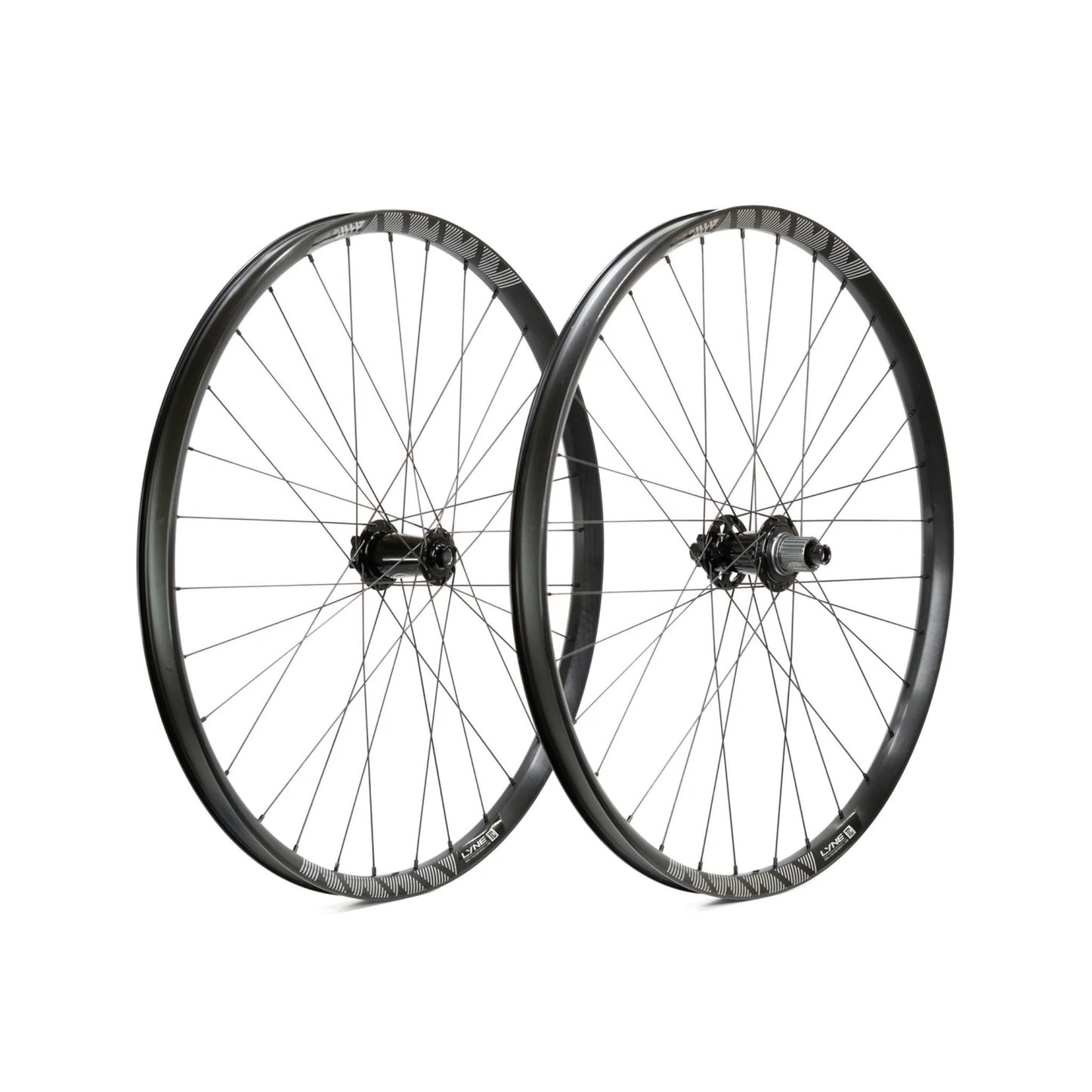 LYNE AMP HD ALLOY WHEELSET 29" HI-PER HUBS POLISHED BLACK