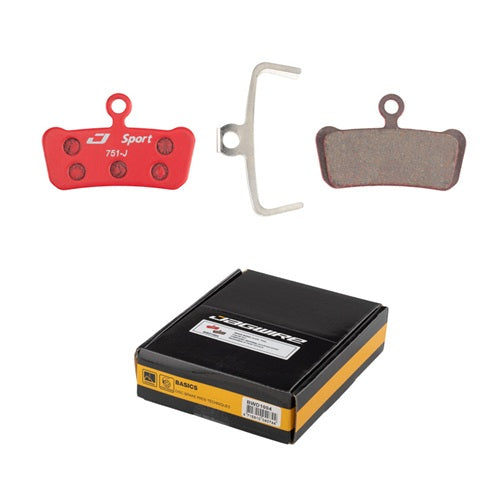 JAGWIRE BWD1004 DISC PAD SRAM TRAIL/GUIDE/G2/LEVEL 4P - OE PACKAGED