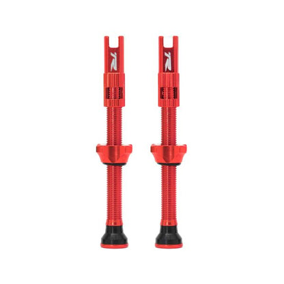 RYDER ALU RVC TUBELESS VALVES 60MM
